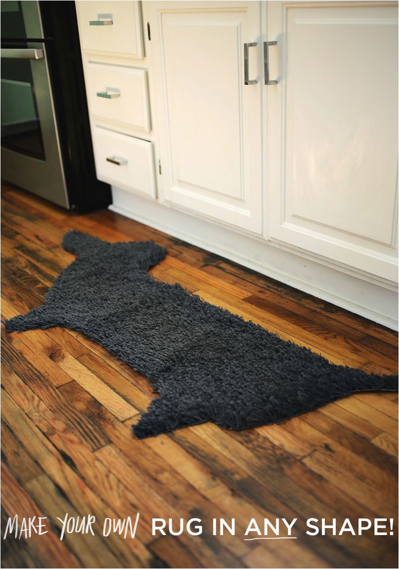 Custom Shaped Bathroom Rugs Try This Make Your Own Rug In Any Shape A Beautiful Mess