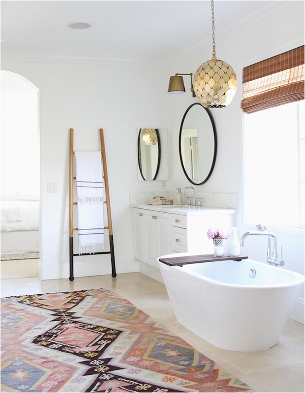Eclectic Living Bath Rug This E Thing Will Add Style to Your Bathroom House & Home