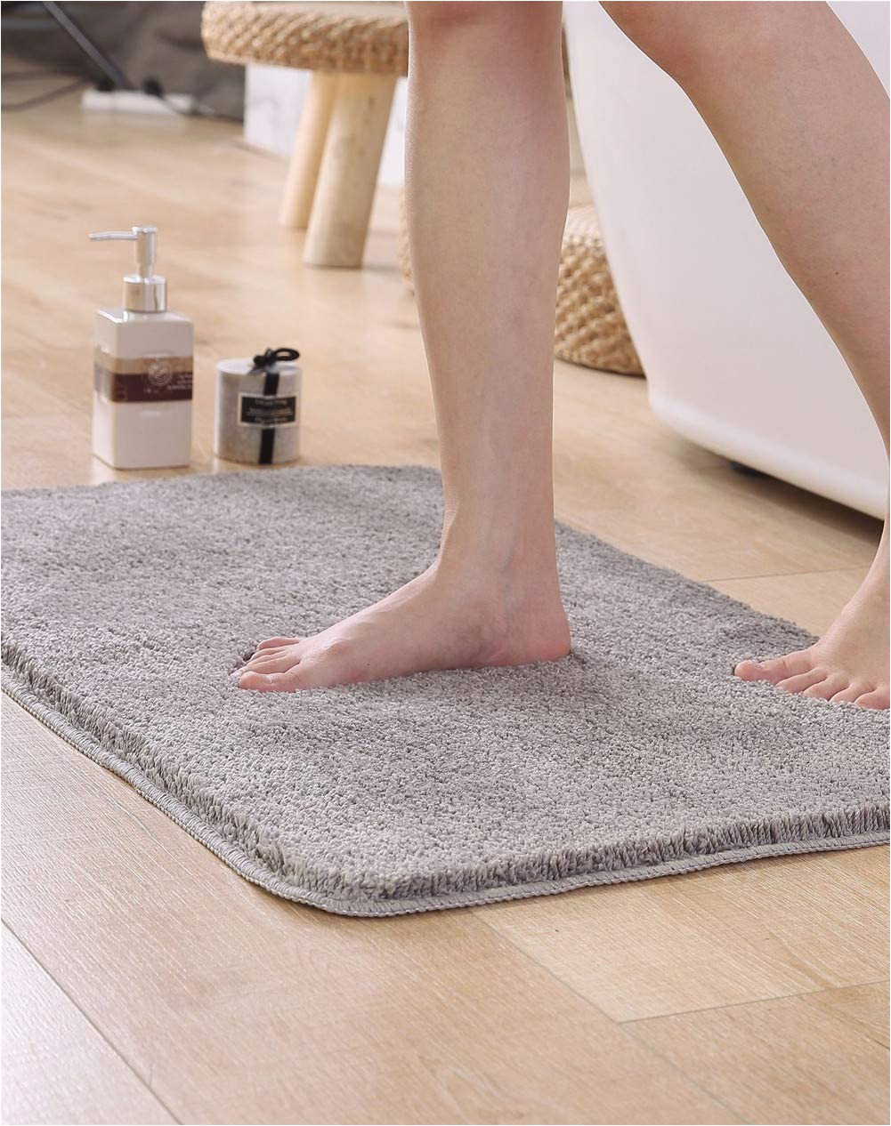 Floor Dimensions Bathroom Rugs Kooyb Waterproof Mat Non Slip Bath Mat Floor Mat Bathroom