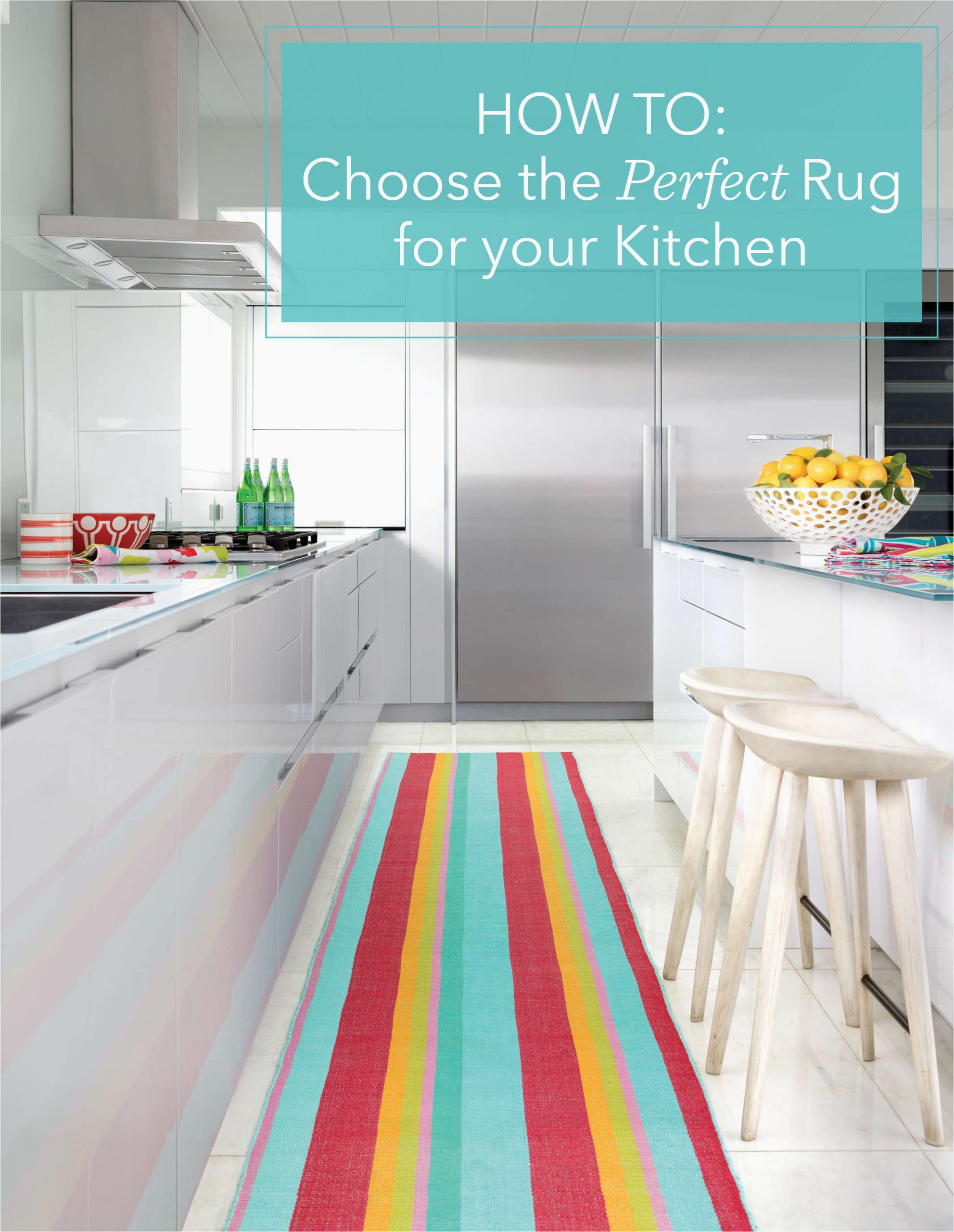 Kitchen and Bathroom Rugs How to Choose the Perfect Kitchen Rug