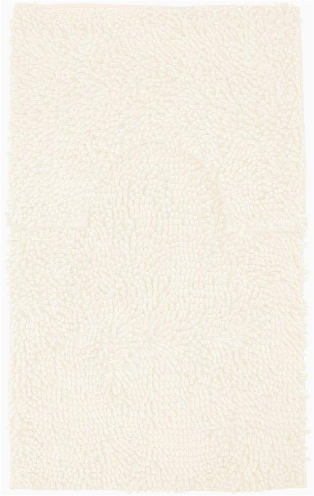 Large Luxury Bathroom Rugs Looms Work New Loop Bath Mat Set 2 Piece Non Slip Pedestal Mat Chunky Loop Large Bathroom Rug Cream Loop Extra 60cm X 110cm