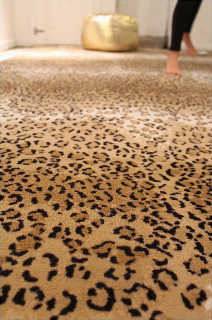 Leopard Print Bath Rugs Cheap Thrills Leopard Print Rug