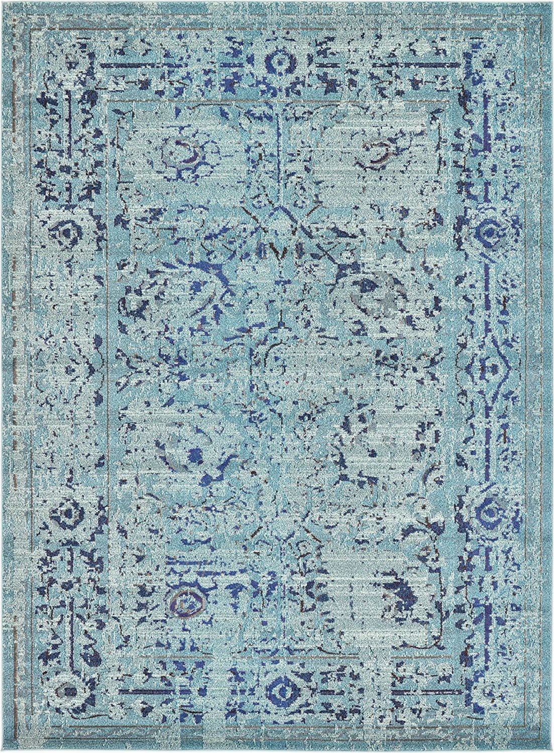 Light Blue Modern Rug Buy Modern Persian Traditional Rug Design Light Blue 8 X 10