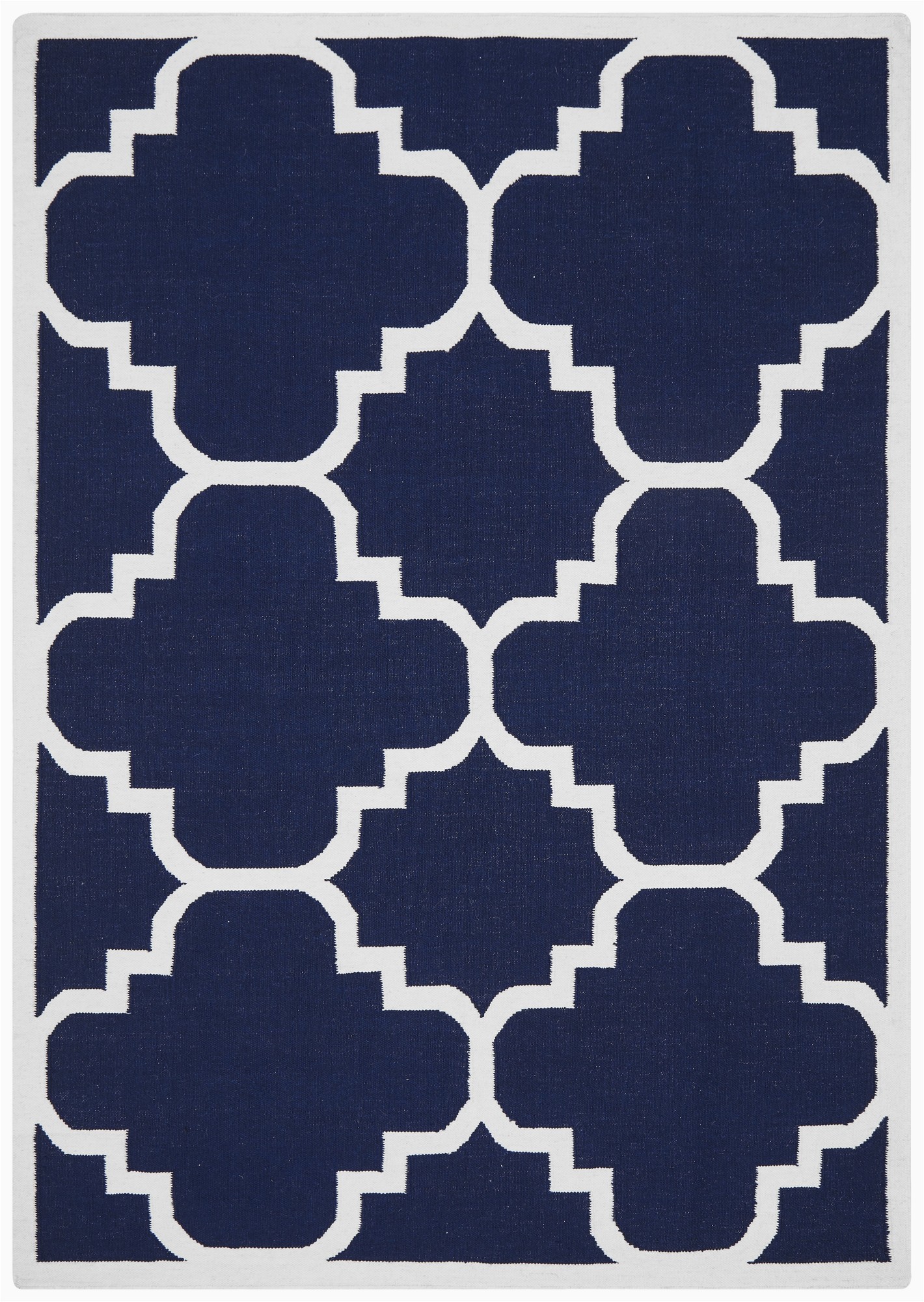 Navy Blue Flat Weave Rug Moroccan Flat Weave Rug