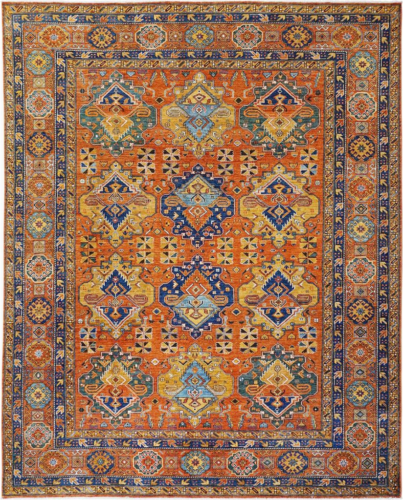 Orange and Blue Persian Rug the Meaning Of Color In Persian and oriental Rugs