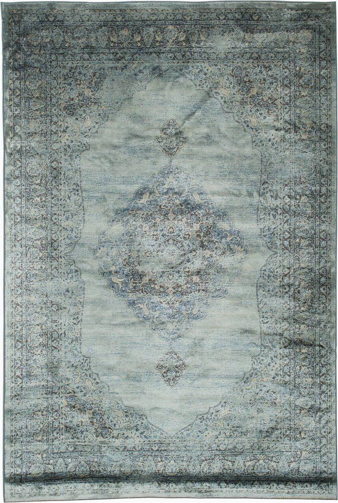 Pale Blue oriental Rug Light Blue Faded Aged Overdyed Style Rug