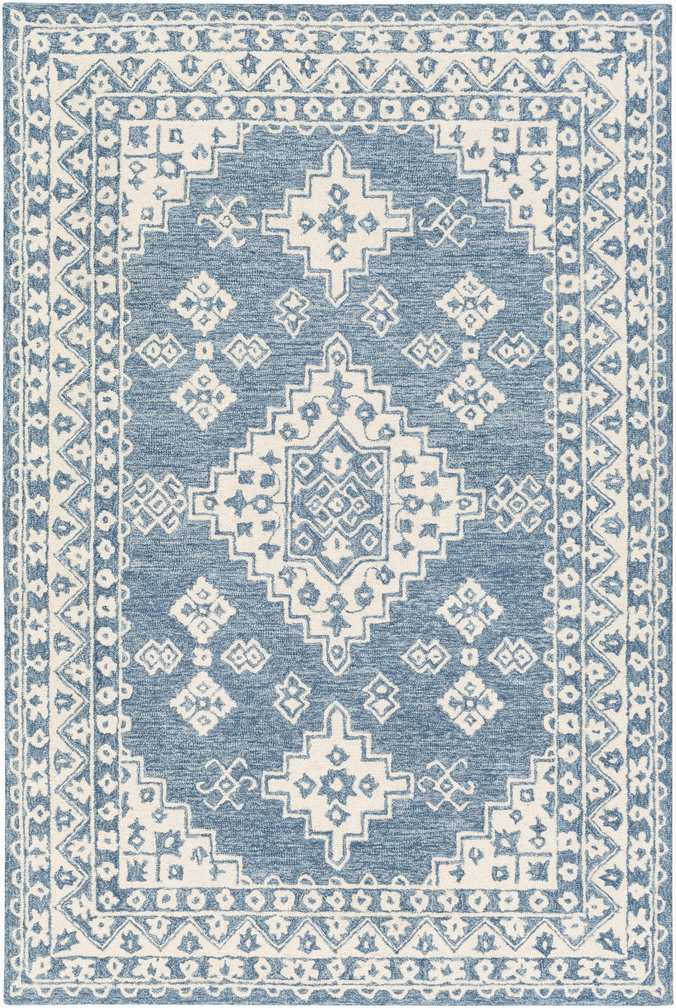 Pale Blue oriental Rug Surya Granada area Rugs