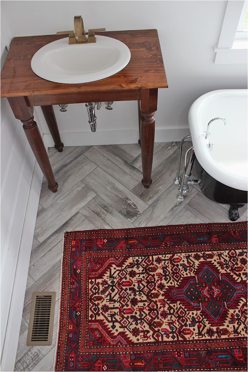 Persian Style Bathroom Rugs New Persian Rug for the Master Bath