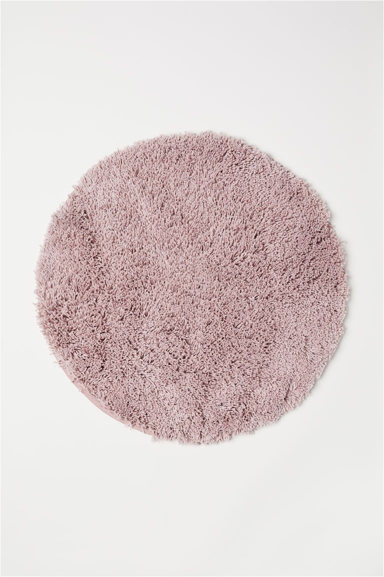 Pink and White Bathroom Rugs Pdp