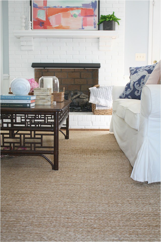 Pottery Barn Blue and White Rug Long Term Love Our Jute Rug Emily A Clark
