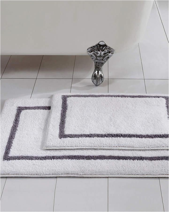 Reversible Bathroom Rug Sets Allure 2 Pack Reversible Contrast Stripe Bath Mat Set