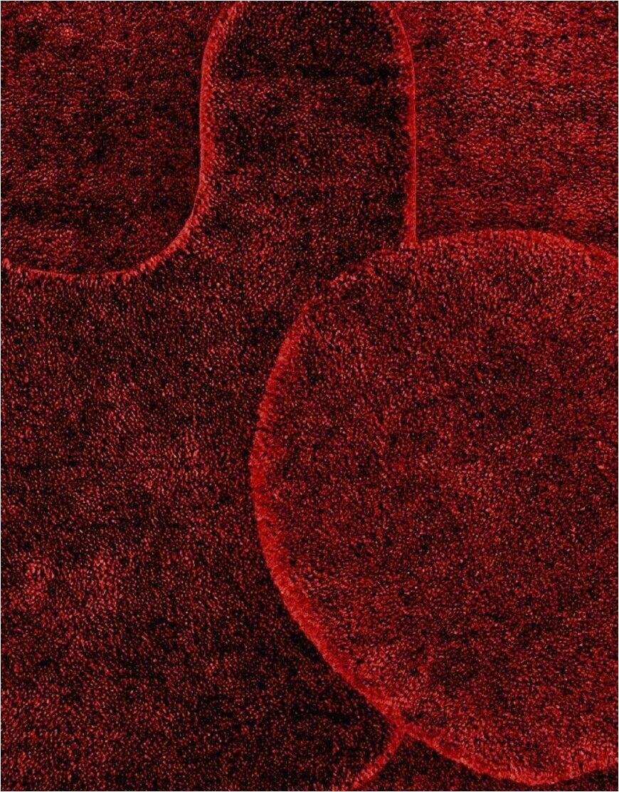 Walmart Red Bath Rugs 3 Pc Hunter Bathroom Set Bath Mat Rug Contour and toilet Lid Cover with Rubber Backing 6