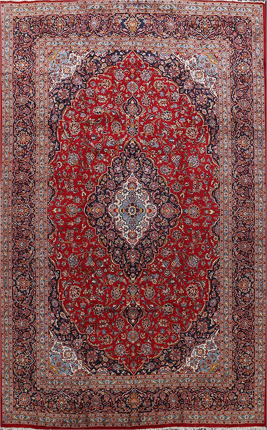 7 X 13 area Rug Amazon Floral Traditional Red Wool area Rug oriental
