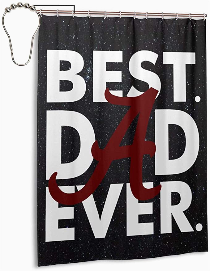 Alabama Crimson Tide Bathroom Rug Set Amazon Veta Megica Best Dad Ever Alabama Crimson Tide