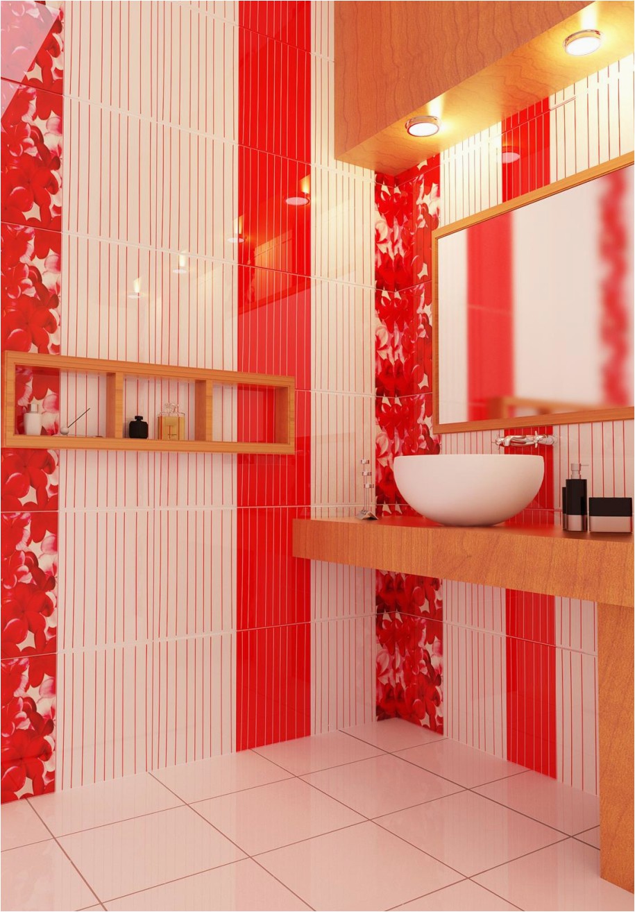 Bright Red Bathroom Rugs 40 Bathroom Color Schemes You Never Knew You Wanted