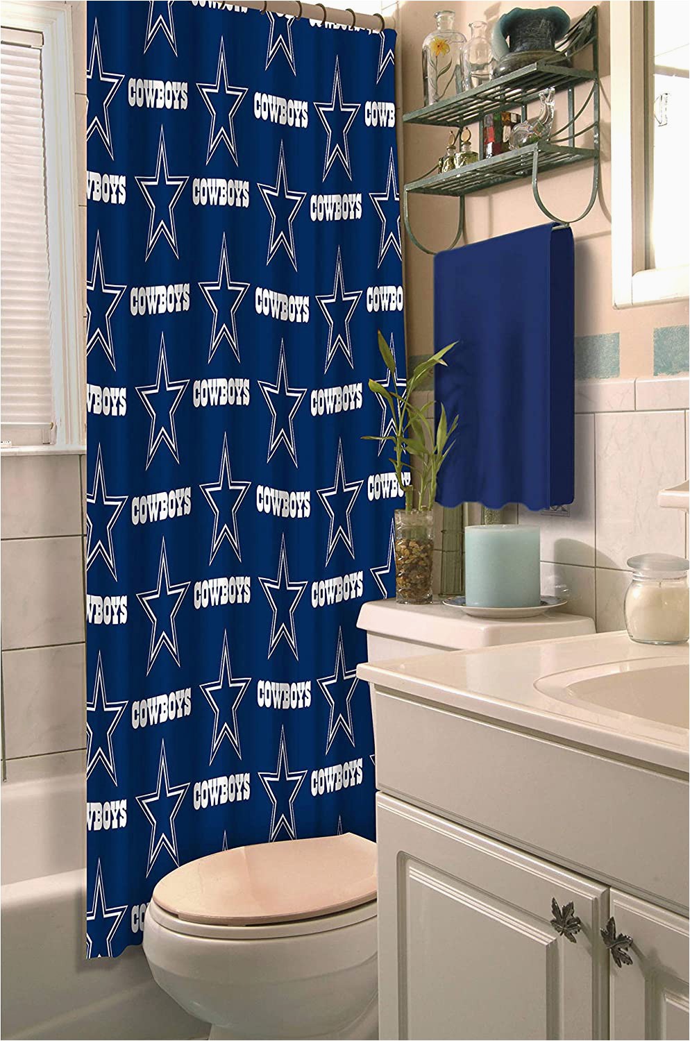 Dallas Cowboys Bathroom Rugs Dallas Cowboys Decorative Bath Collection Shower Curtain 72 X 72