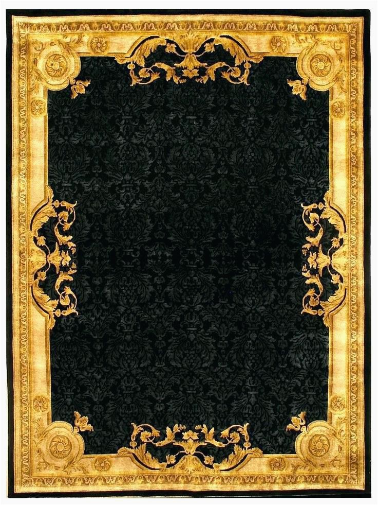 Gold Color Bath Rugs Black and Gold Rugs Black and Gold area Rug G Black Gold