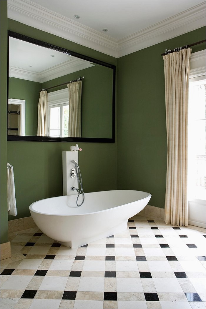Light Green Bathroom Rugs 20 Refreshing Bathrooms with A Splash Of Green