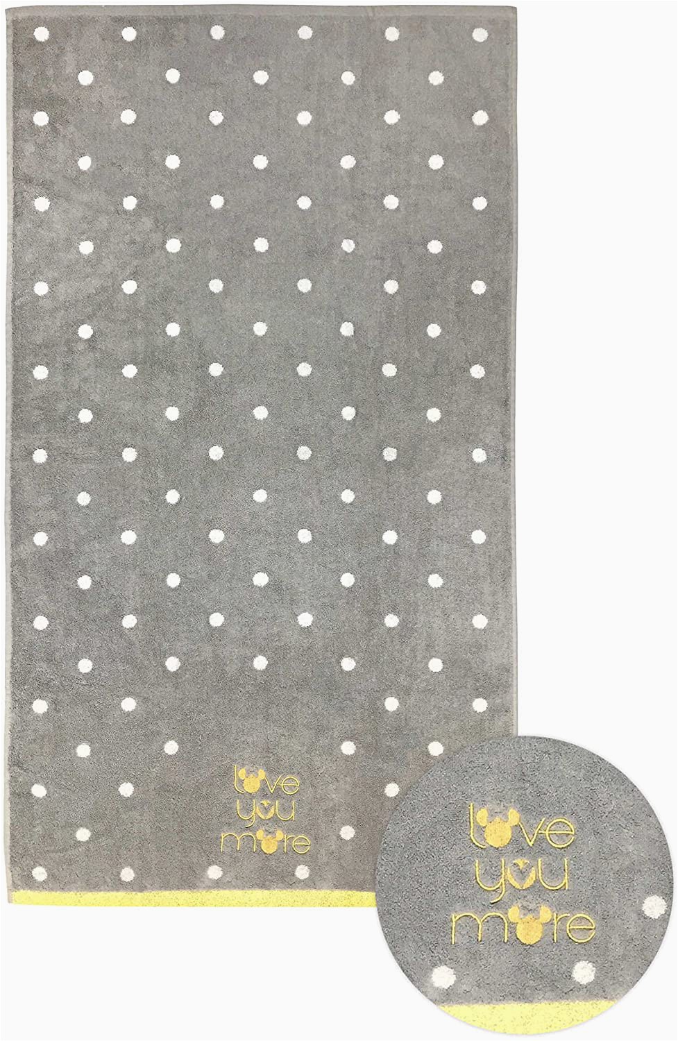 Minnie Mouse Bathroom Rug Minnie Mouse Disney Elegant and Stylish White Gold and Grey Bath Rug Collection Bath towel