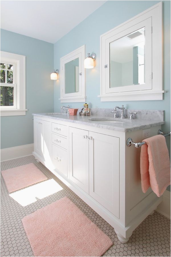 Peach Color Bathroom Rugs Decorating A Peach Bathroom Ideas & Inspiration