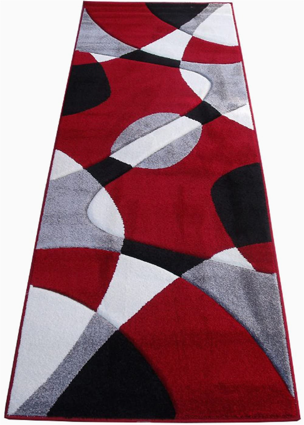 Red Black White area Rug Prestige Persian Runner Red White Black Gray 3×8 area Rug New Actual Size 2 7 X 7 4
