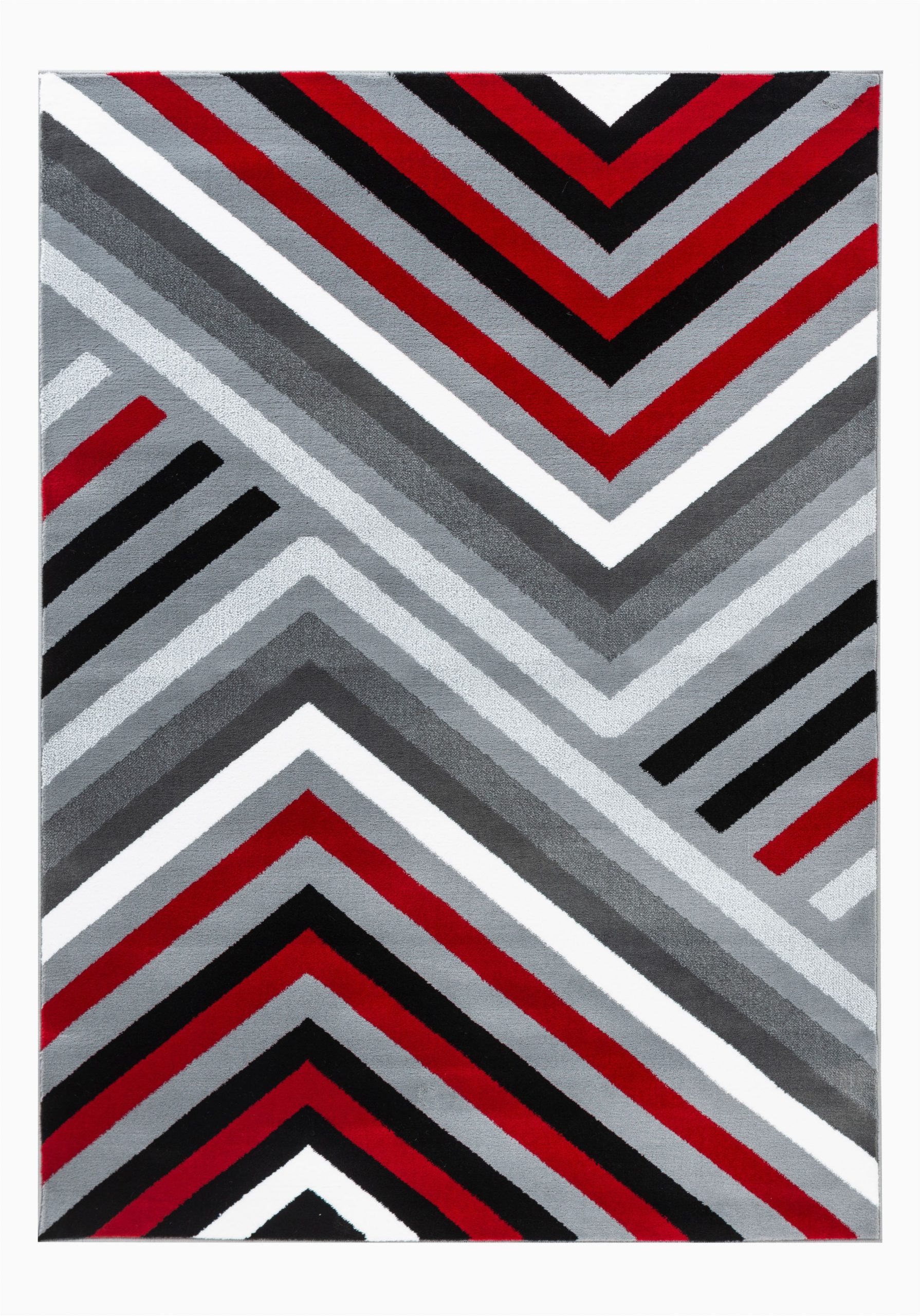 Red Black White area Rug Summit Collection Abstract Gray Red Black and White area Rug Walmart