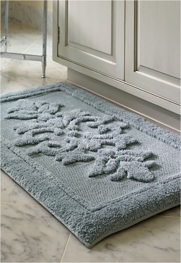 Silver Gray Bathroom Rugs Everly Removable Memory Foam Bath Rug Frontgate