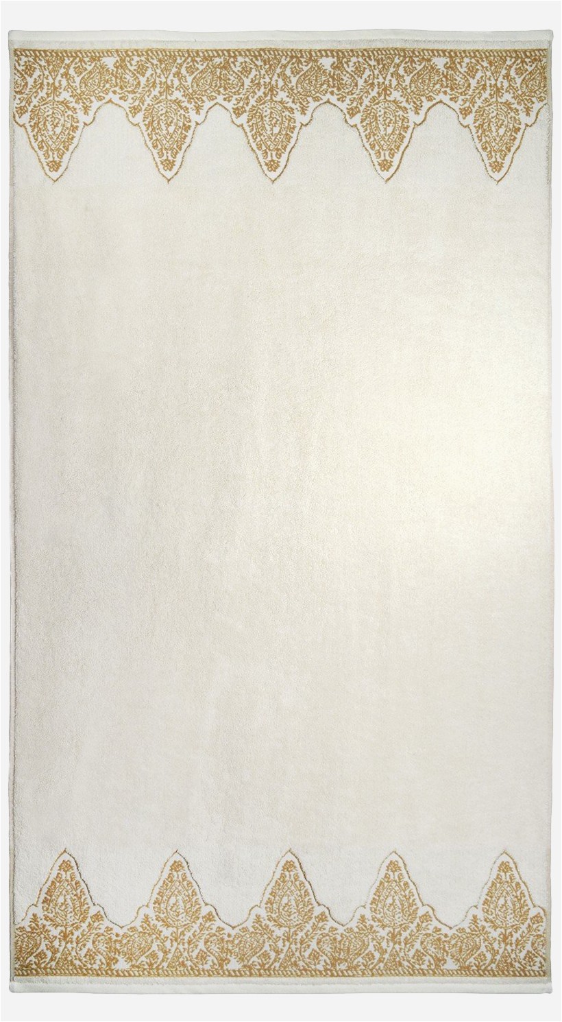 White and Gold Bath Rug Nadir Pearl White Gold Bath towel White and Gold Bath Rug