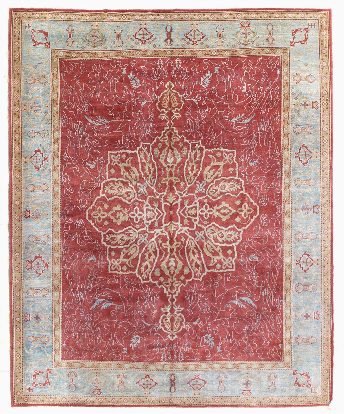 10 Feet by 12 Feet area Rugs Oushak Rugs Gallery Oushak Rug Hand Knotted In Turkey