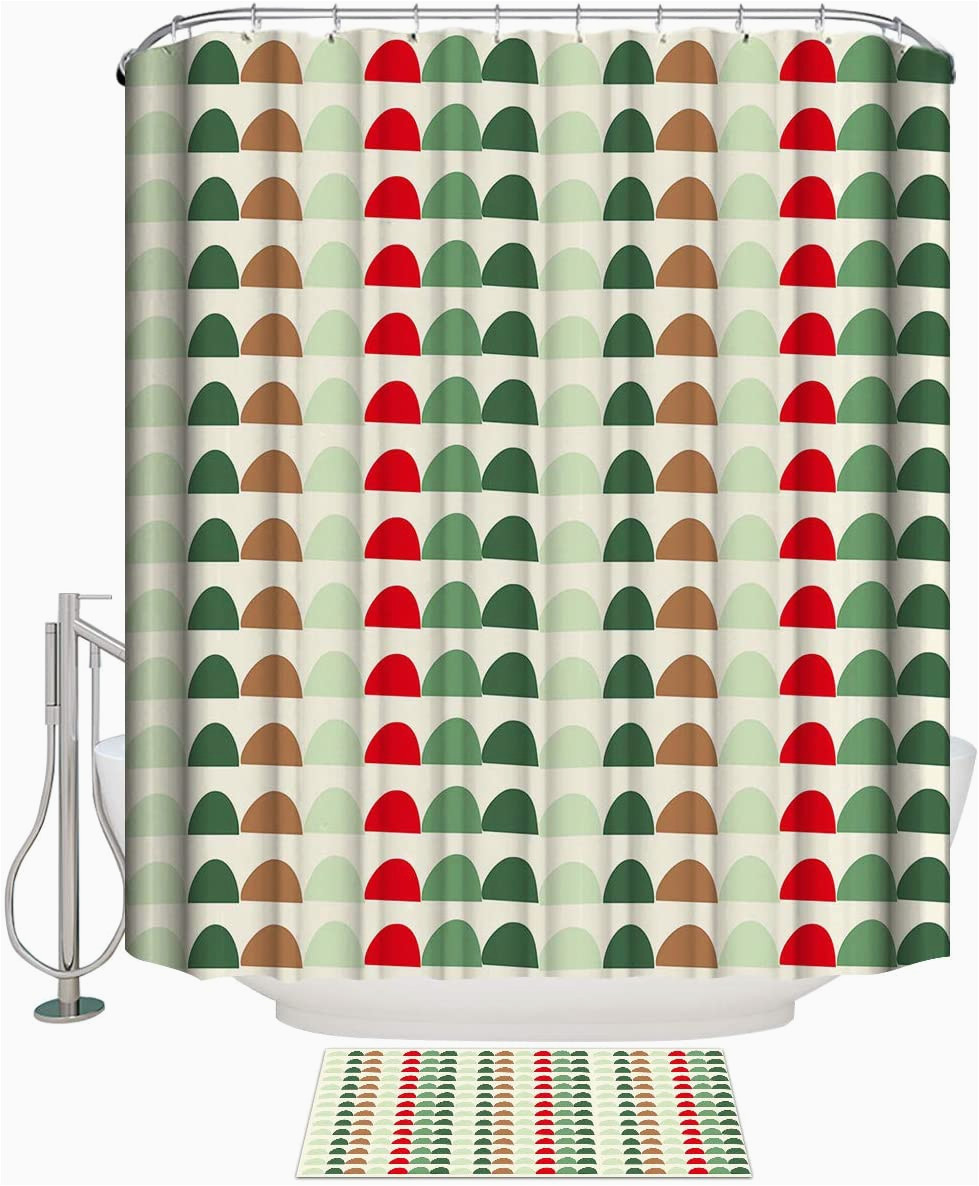 36 X 72 Bath Rug Amazon Com Color Decor Shower Curtain Set 36x 72 Heavy