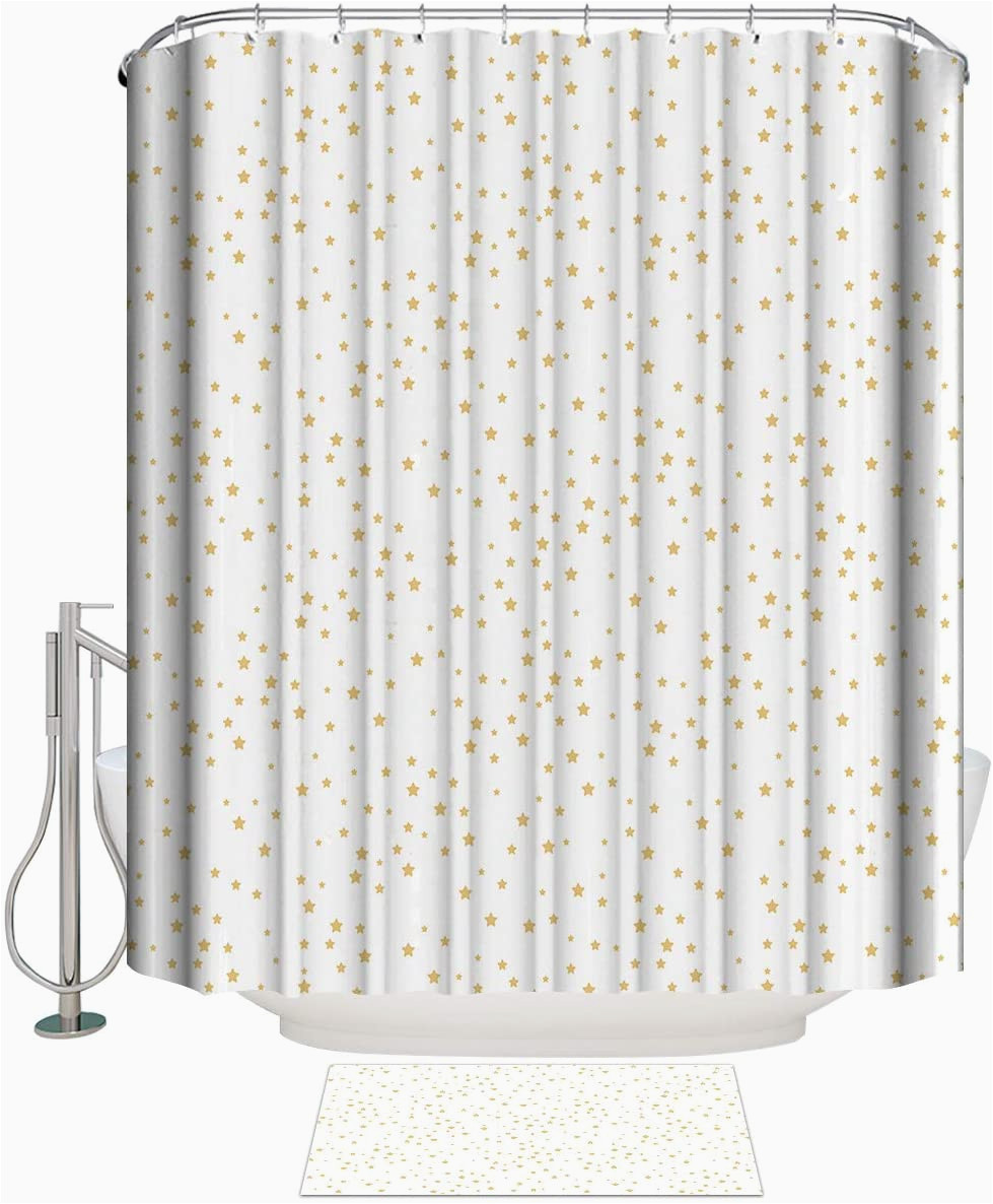 36 X 72 Bath Rug Amazon Com Daringone 36x 72 Shower Curtain Set Modern