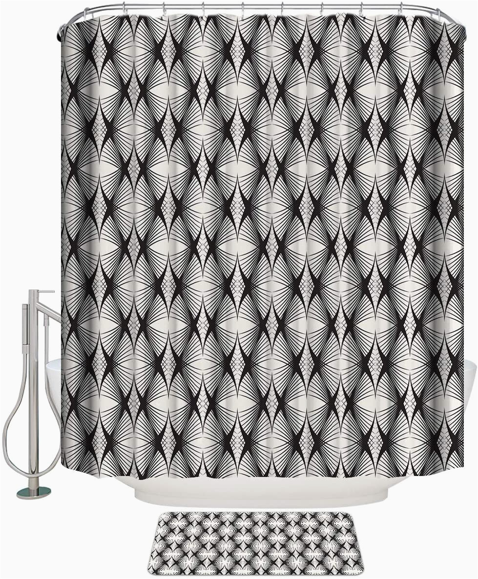 36 X 72 Bath Rug Amazon Com Shower Curtain Set with Bath Rug Simple
