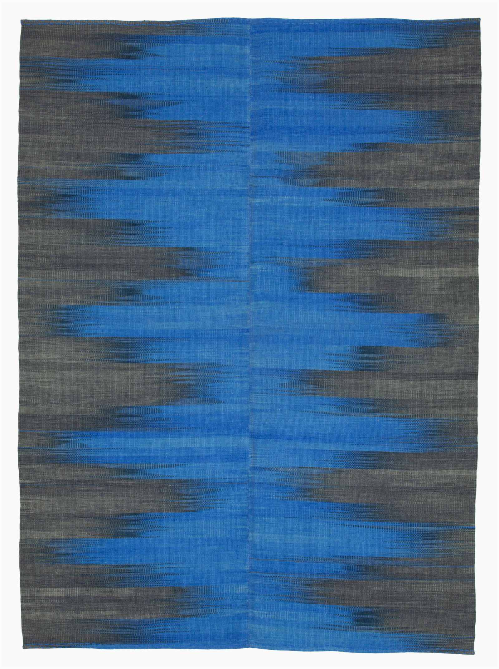7×9 Blue area Rug 7×9 Blue Contemporary Kilim Rug 3961 In 2020
