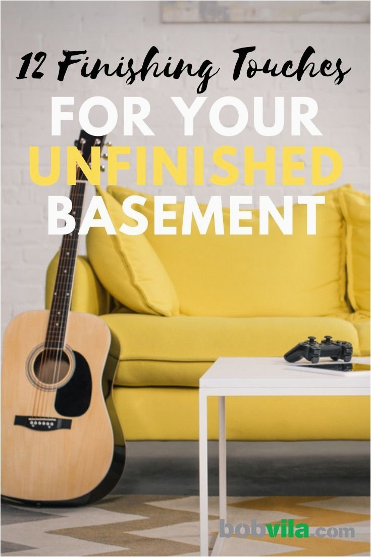 Area Rug for Unfinished Basement Unfinished Basement Ideas 9 Affordable Tips Bob Vila