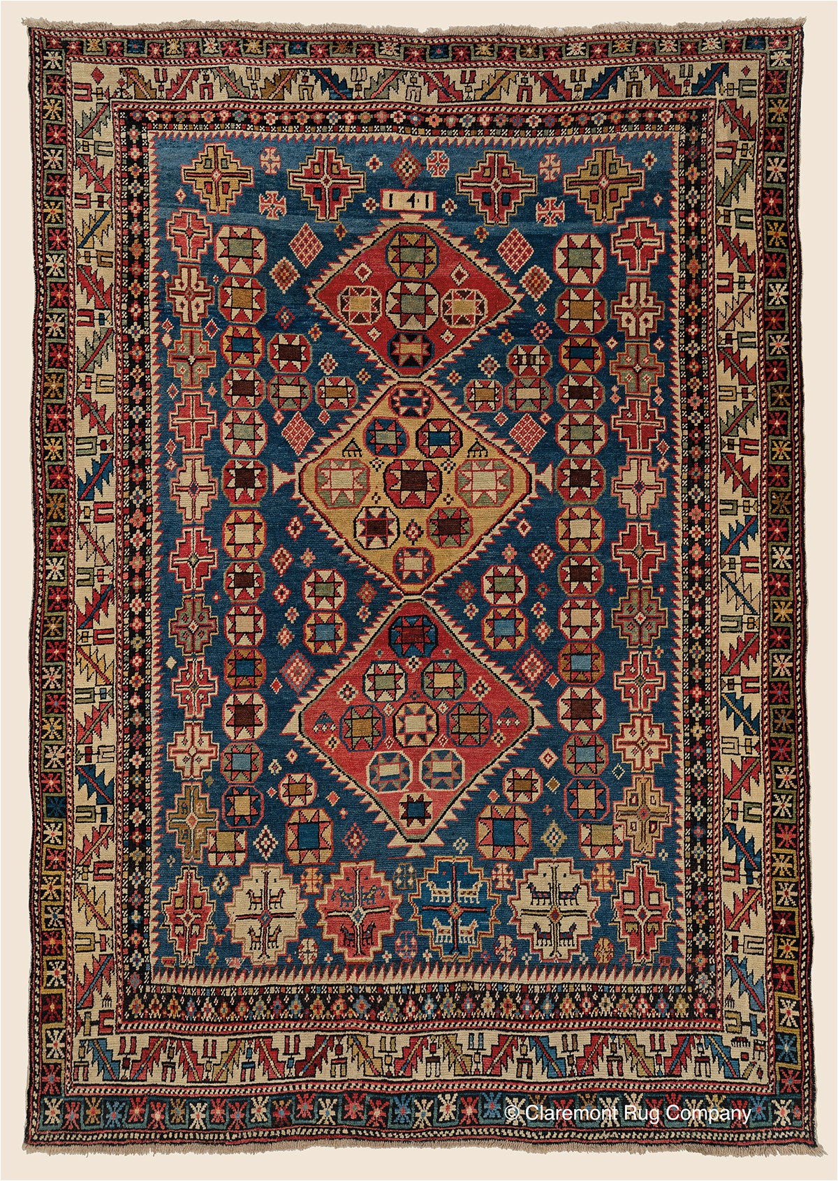 Blue Bottom Rug Company History Art Of Antique oriental Gendje Rugs Of the Caucasus