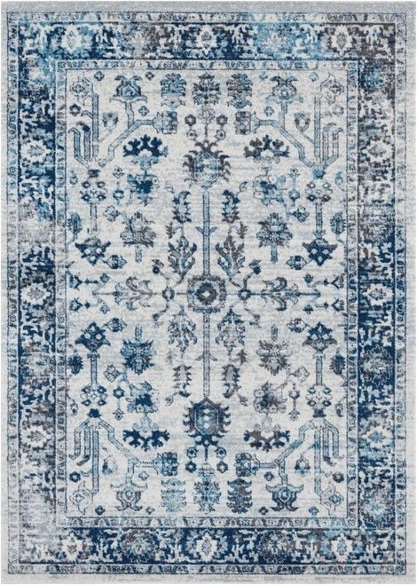 Blue Farmhouse area Rug White and Blue Rug Freaking Awesome Farmhouse Rugs! these are My …