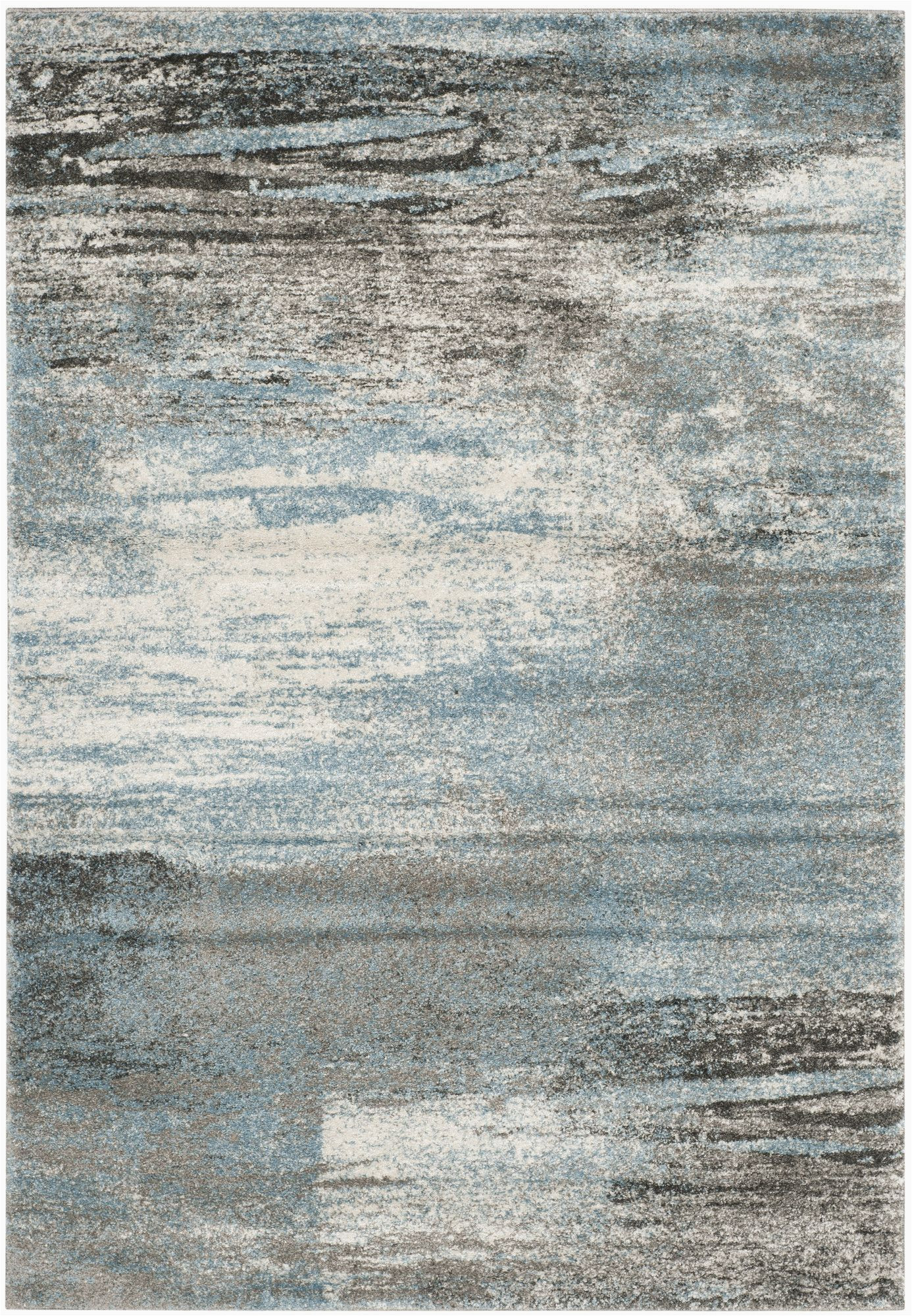 Blue Green Grey Rug Tahoe Abstract Gray Light Blue area Rug Textured Carpet