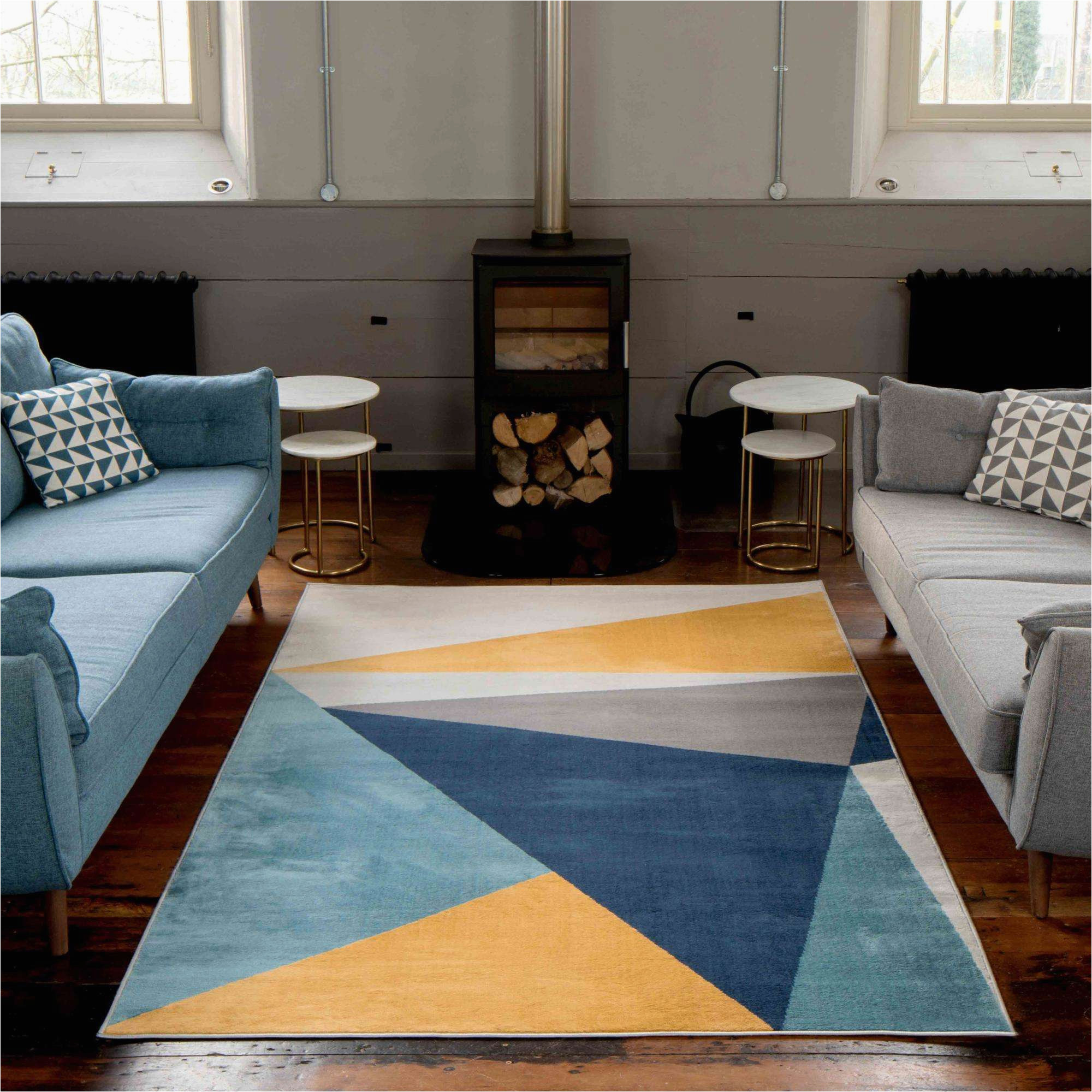 Blue Grey and Yellow Rug Blue Yellow Pastel Abstract Large Living Room Rugs – Oscar