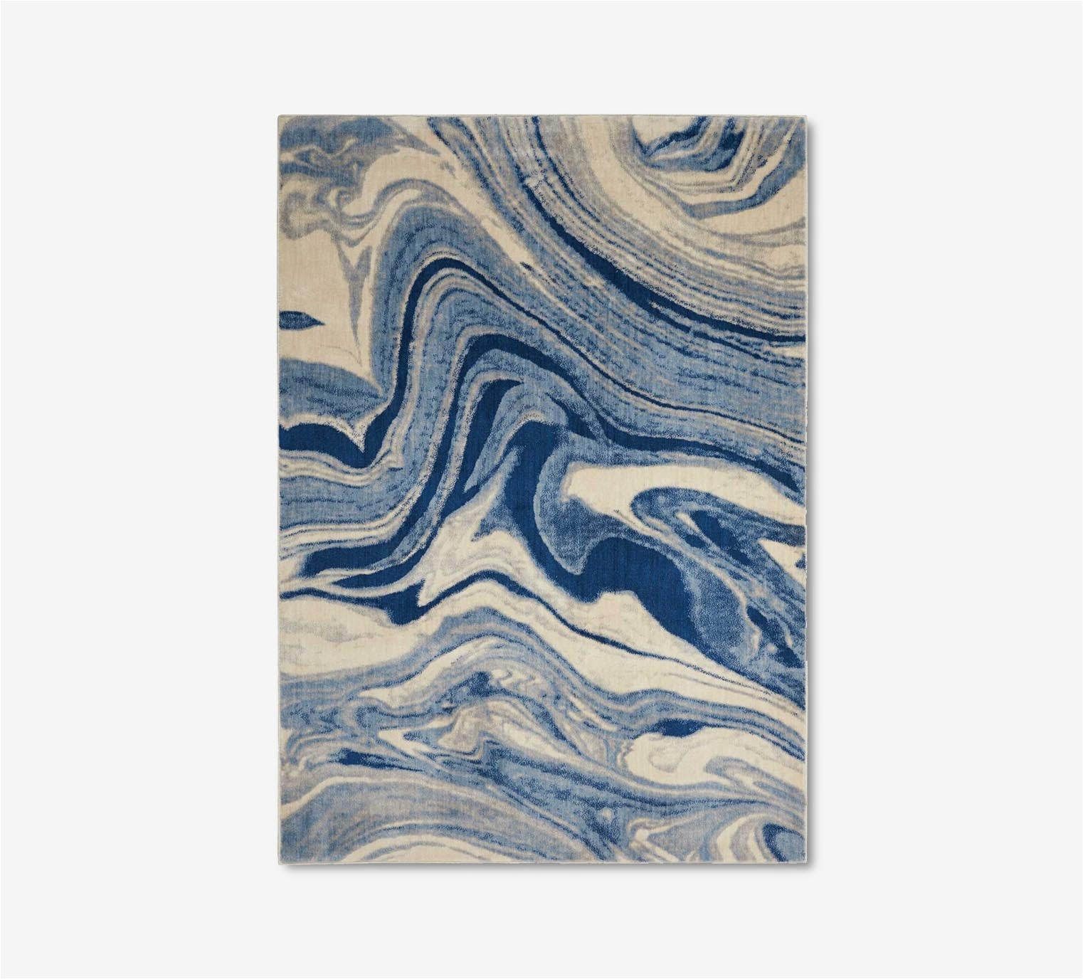 Blue Marble area Rug Blue Marble 5 X 8 Rug â Kane’s Furniture