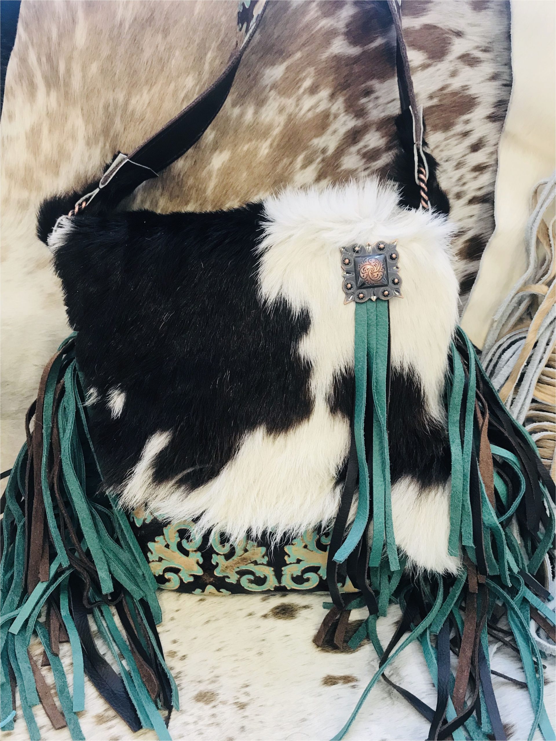 Blue Roan Cowhide Rug Pin by Jerri Fry On Cowhide Bag Leather Bag Pattern