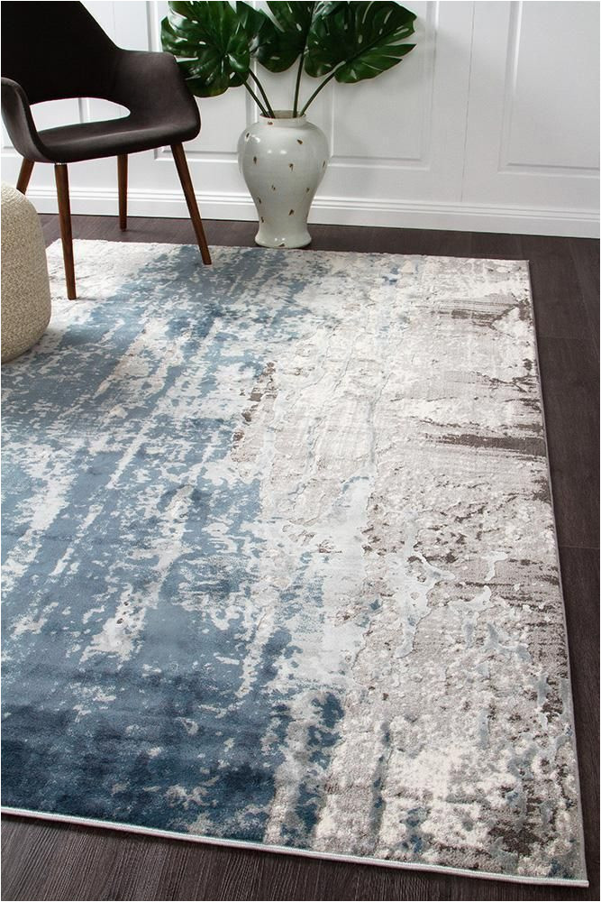 Grey White and Blue Rug Pin On Family Room Ideas