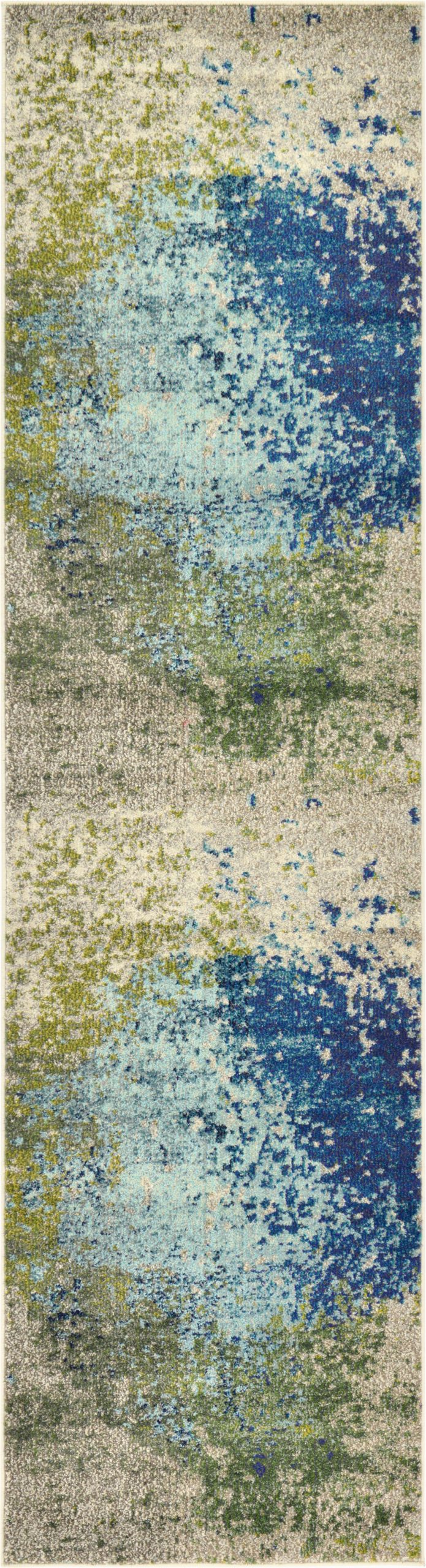 Hayes Blue area Rug Hayes Blue Green area Rug