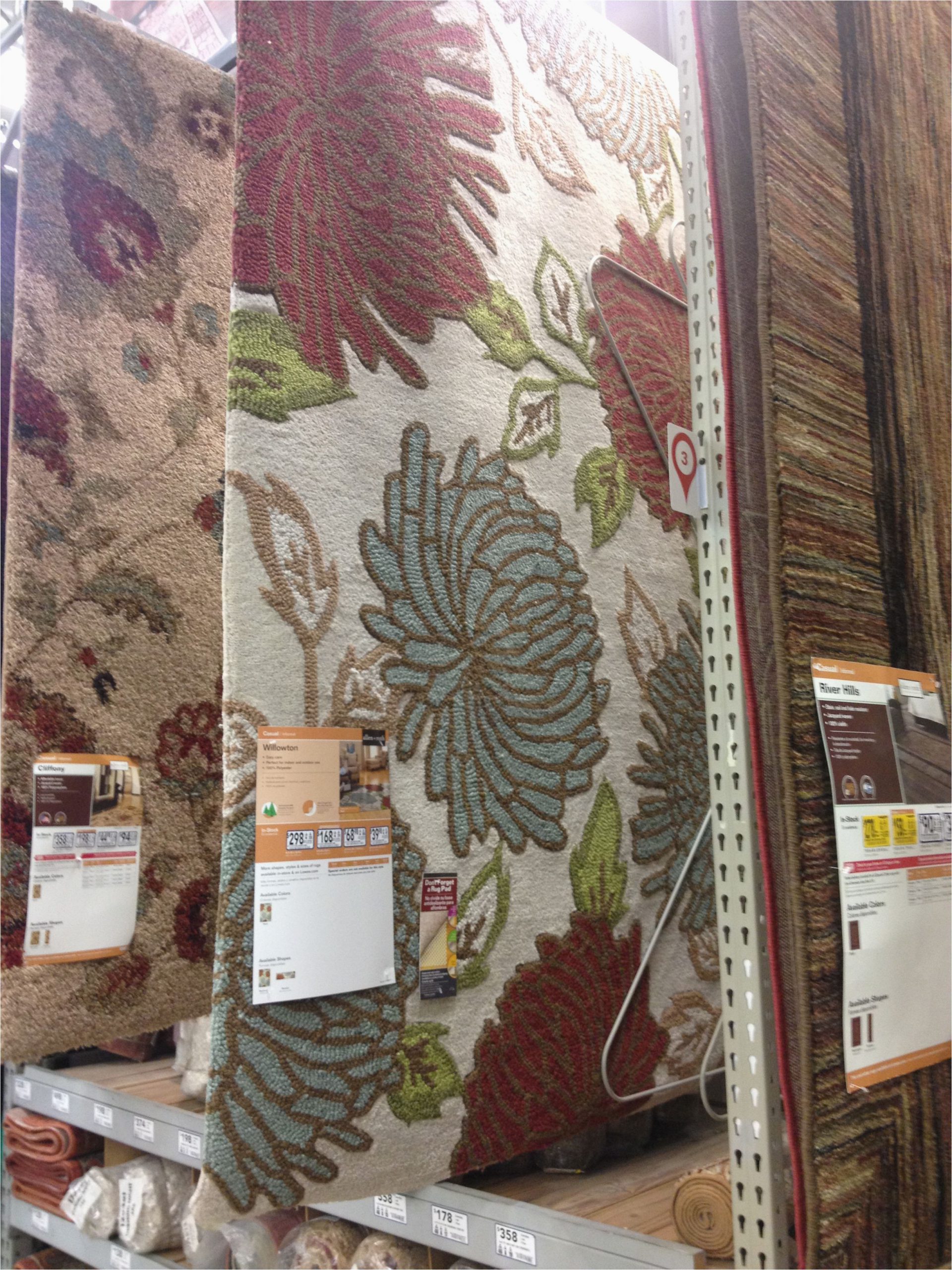 Indoor area Rugs at Lowes area Rug for Living Room at Lowe S Allen Roth Willowton