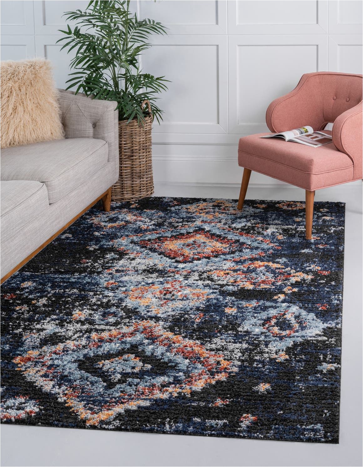 Large Navy Blue Rug Navy Blue 9 X 12 Morocco Rug Rugs