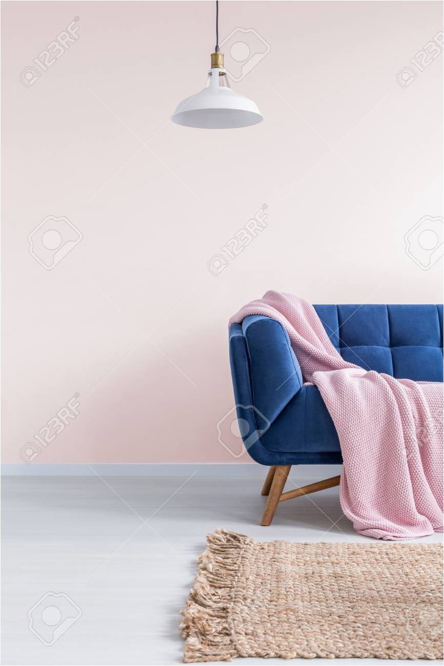 Light Blue and Pink Rug Light Pink Living Room with Blue sofa Rug and Lamp