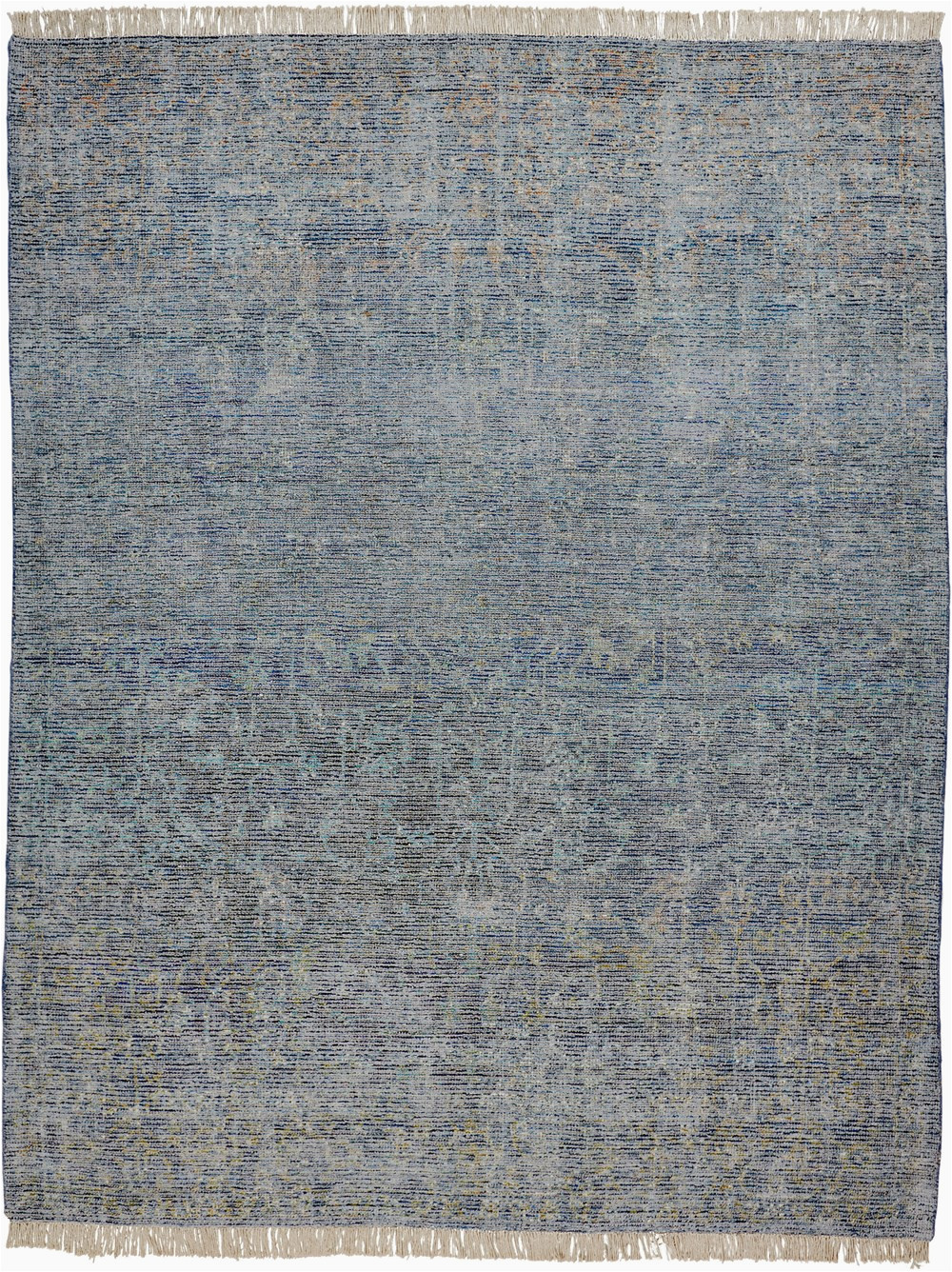 Living Spaces Blue Rug 90×114 Rug Multi Faded Traditional Blue Living Spaces