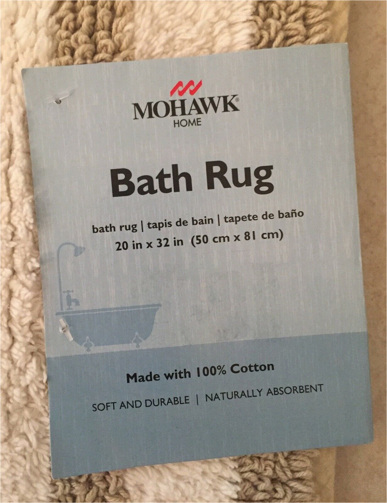 Mohawk Imperial Bath Rug New Mohawk Home Cotton Tasseled Bath Mat Rug 20×32