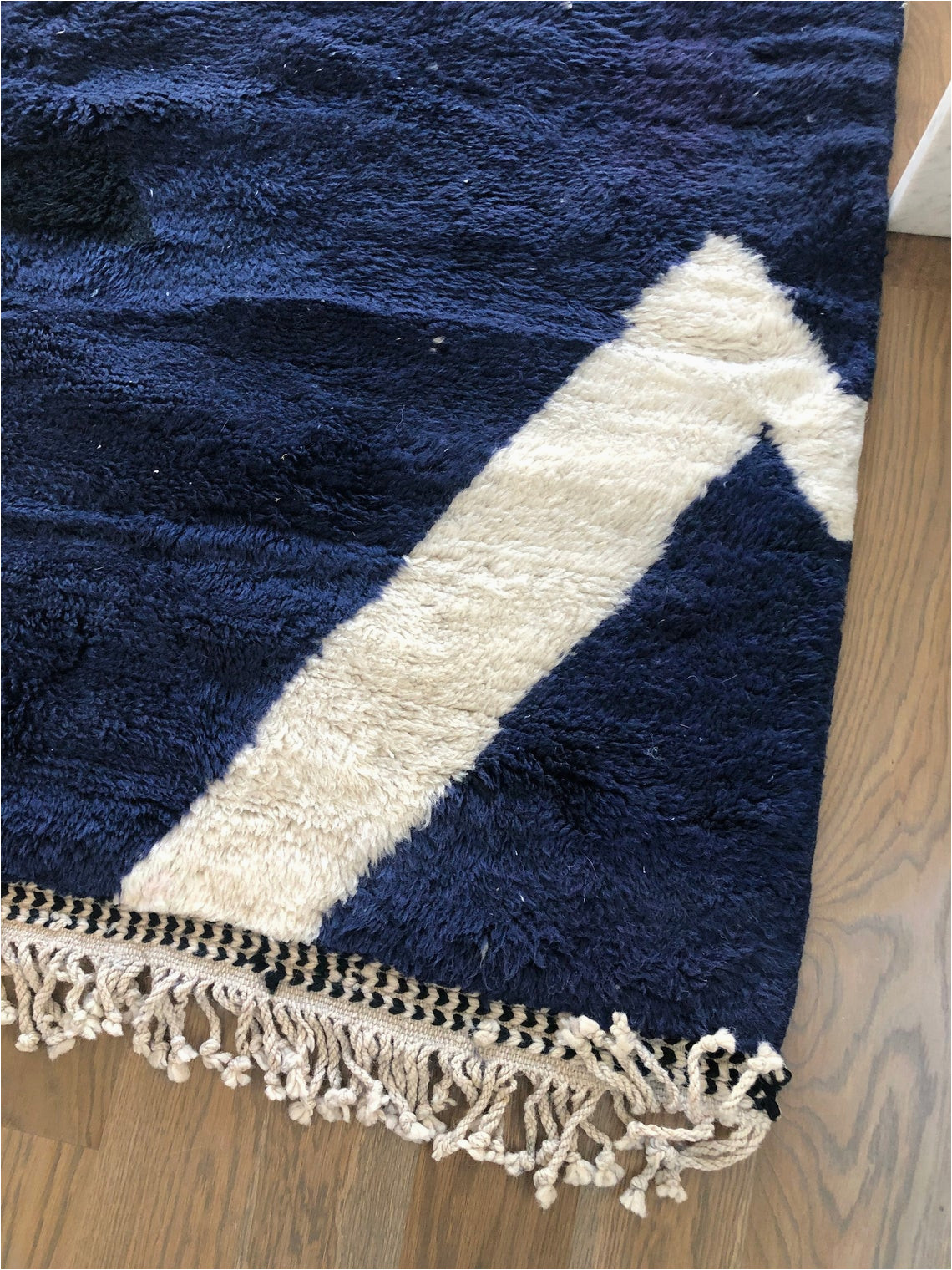 Navy Blue and Cream Rug Contemporary Rug 9×12 Cream and Navy Blue