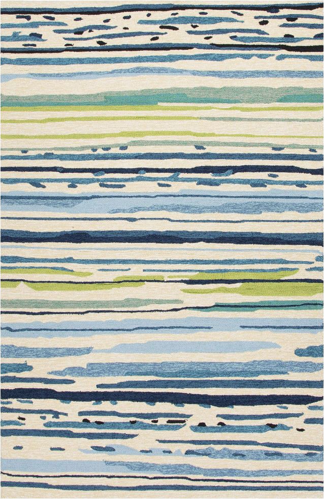 Outdoor Rug Blue and Green Jaipur Co19 Abstract Blue Green Indoor Outdoor area Rug