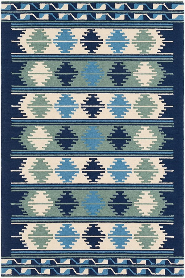 Premier Blue Rain Rug Surya Rain Rai 1274 area Rugs